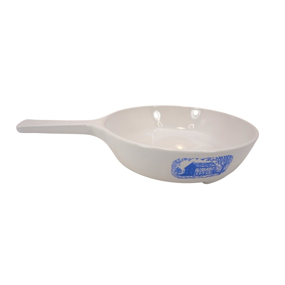 Corning Amana Radarange Browning Skillet Small Blue Colonial House‎ Vintage